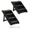 Pet Adobe Folding Pet Stairs with Carpeted Foldable Wood for Home /Travel, Dogs, Cats, Pets up to 80-pounds 772617DGM - alternate 8